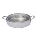 Personality Nonstick Long Handle Stainless Steel Wok